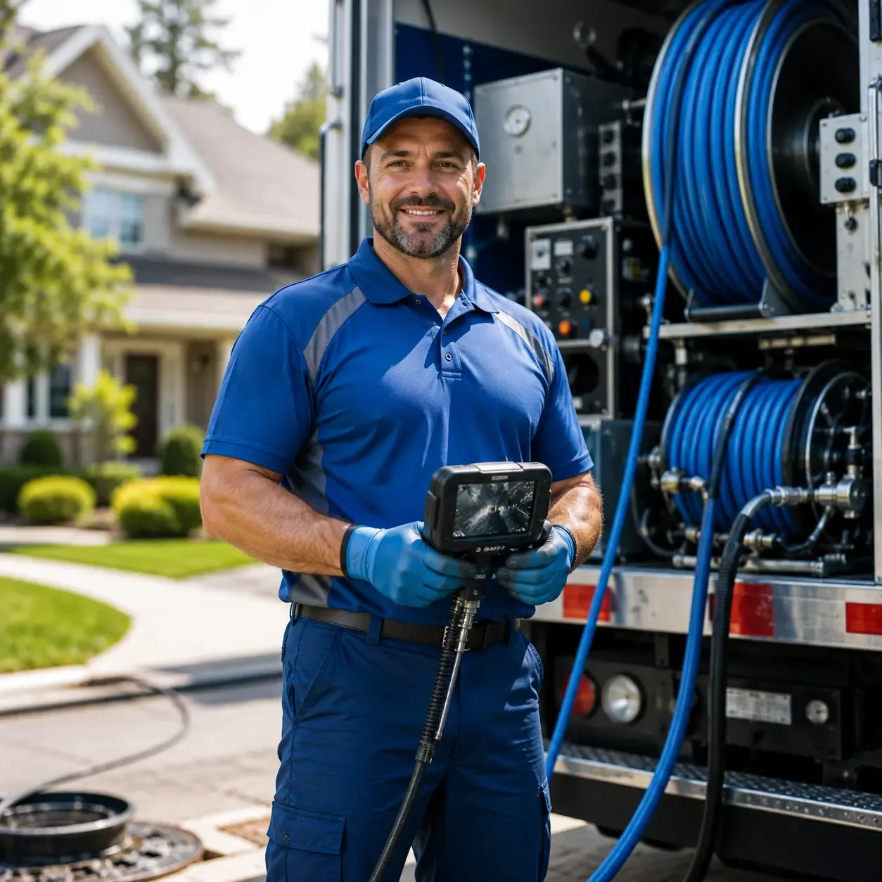 Local outdoor drain cleaning specialists in Purdon, TX